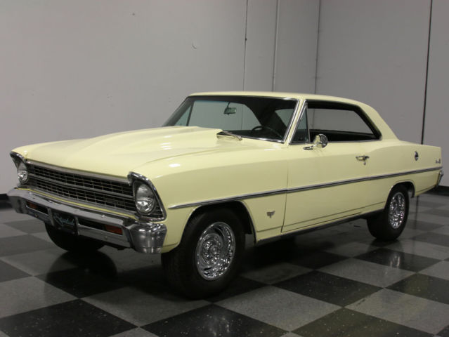 hot little chevy ii, 327 v8, 4-speed, shorty headers, flowmasters, slick ride!!