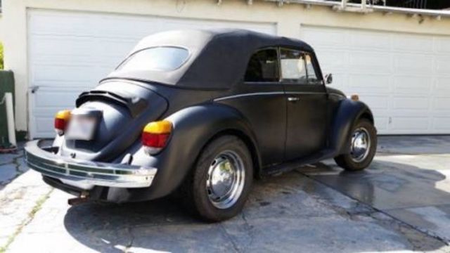 1978 vw super beetle convertible california car partial restoration no reserve!!