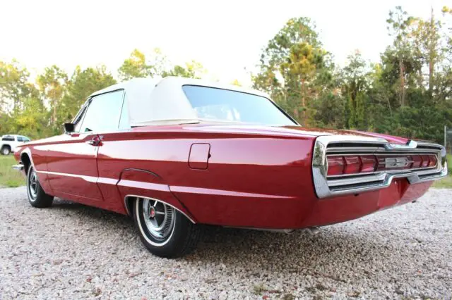 1966 ford thunderbird convertible 390 build sheet 150+ pictures must see