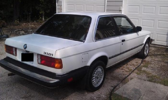 obo 1984 bmw 318i m/t in ruther glen, va