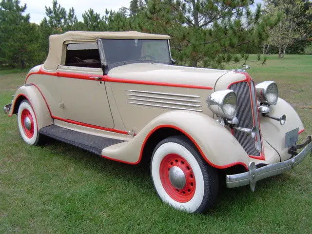 1934 chrysler convertible coupe !