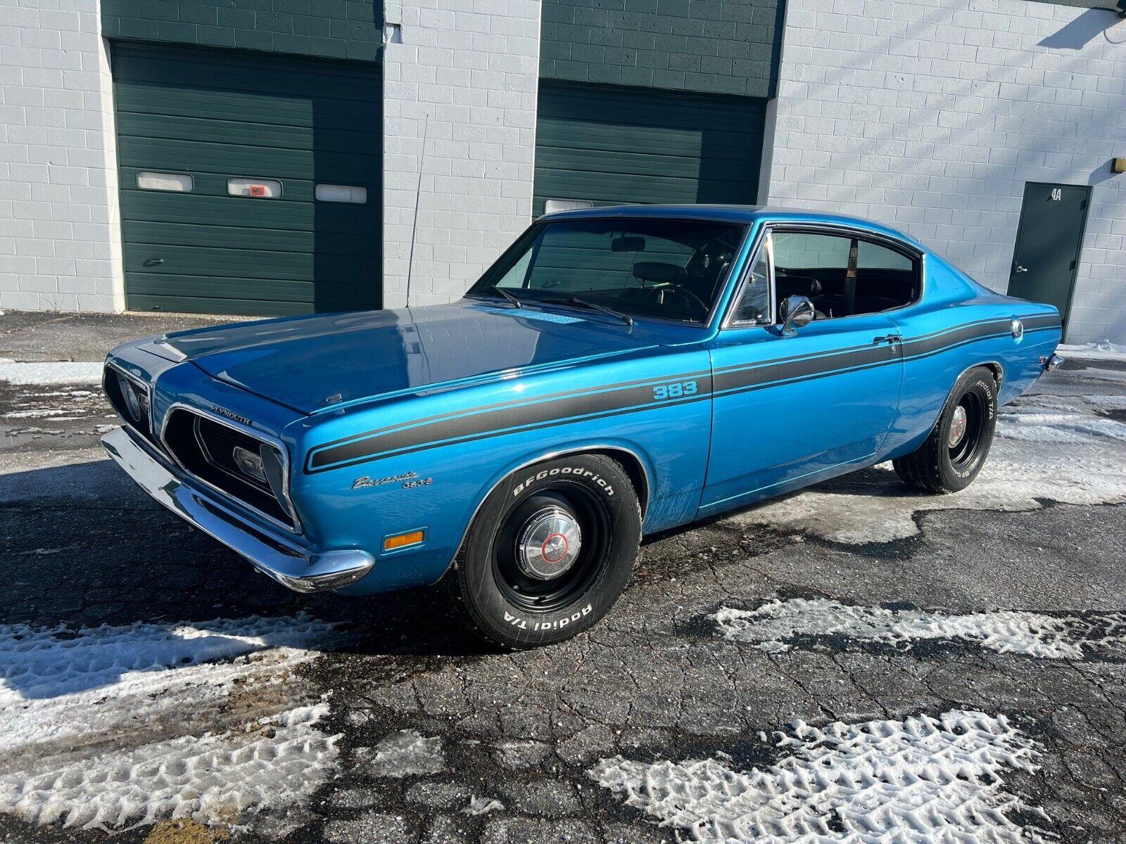 1969 plymouth barracuda formula s 383 backed by a 727 auto