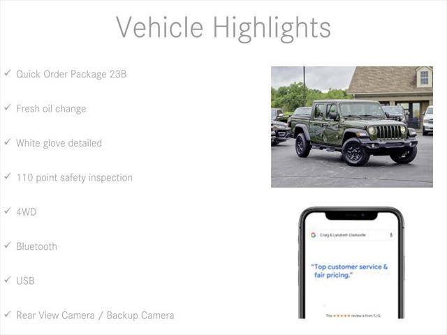 2022 jeep gladiator sport