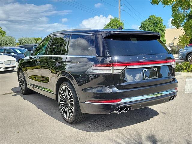 2021 lincoln aviator black label awd