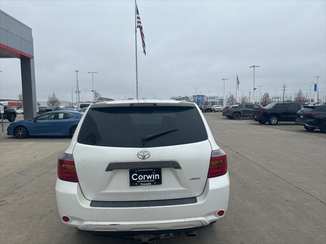 2008 toyota highlander sport