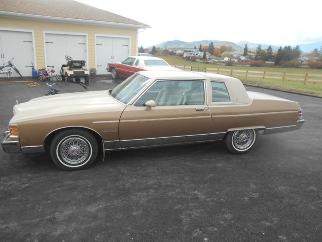 1980 pontiac parisienne with factory buckets 64000 miles