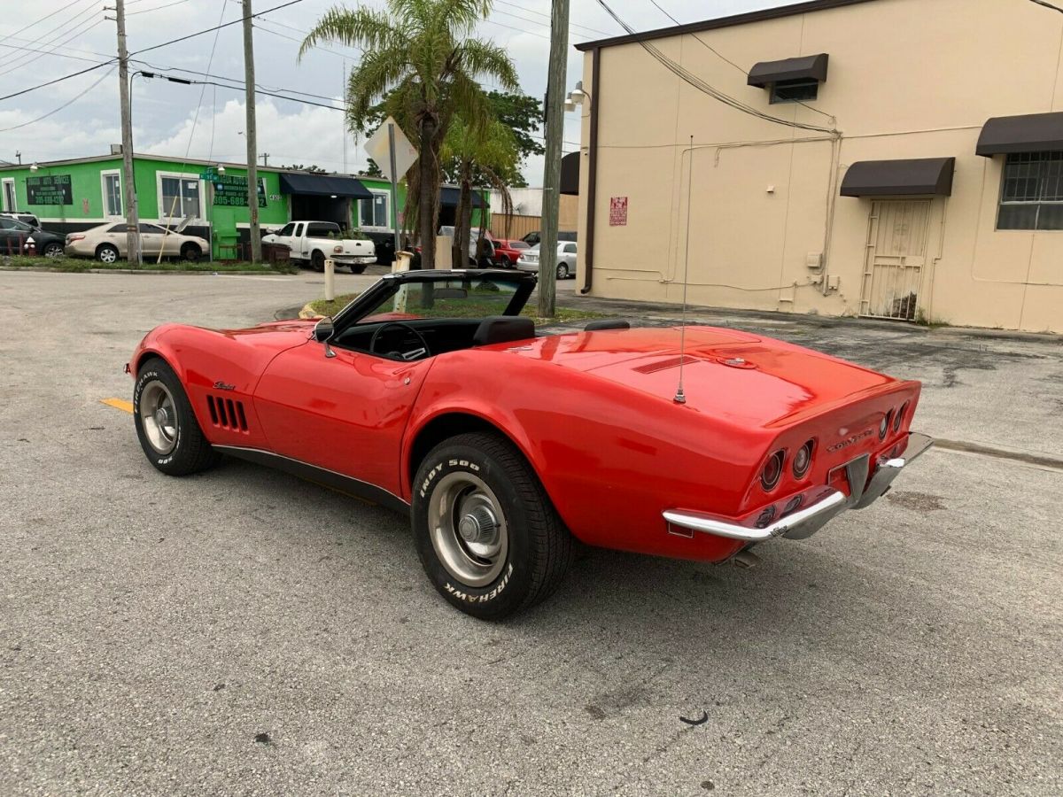 1969 corvette convert, 4-spd no reserve