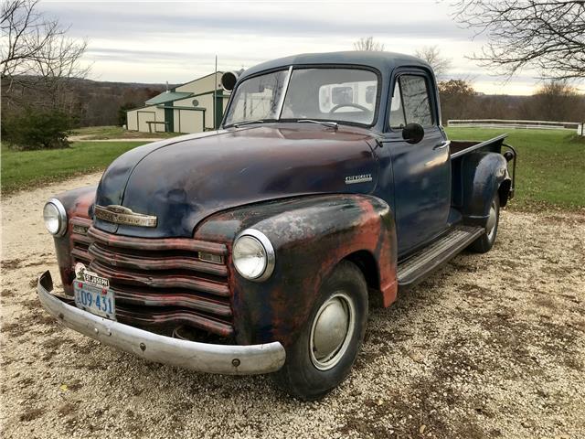 1951 chevy pick up truck original paint survivor runs drives hd video!!