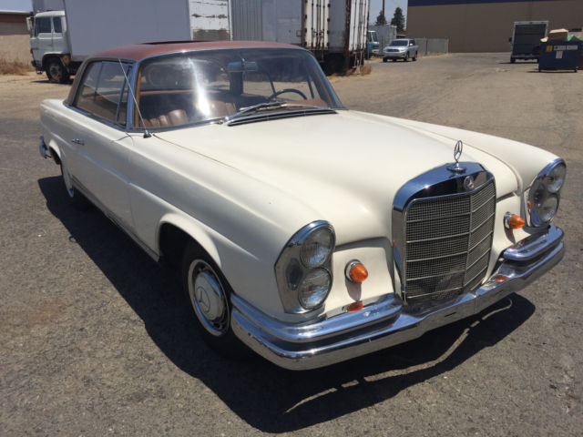 1966 mercedes benz 220se coupe garage kept auto sunroof 220 se california car