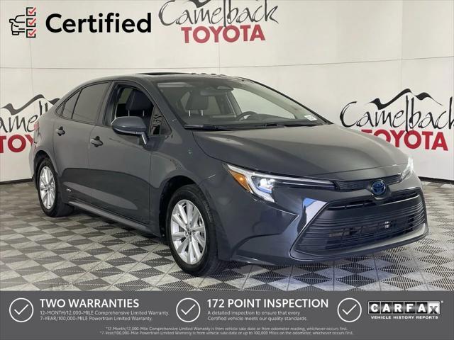 2024 toyota corolla hybrid le