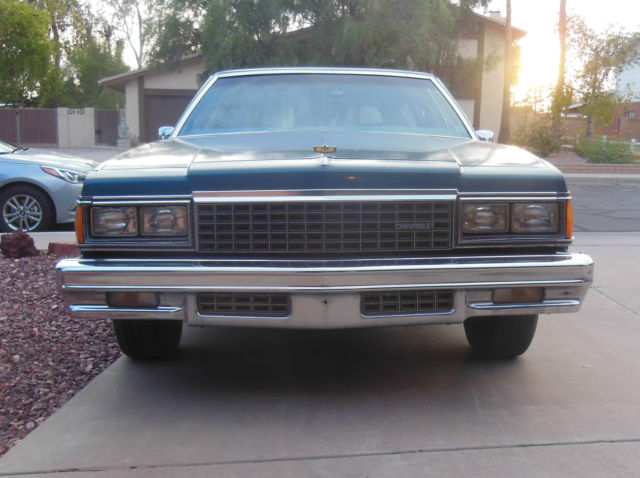 1978 chevrolet caprice classic estate wagon 4-door 5.7l