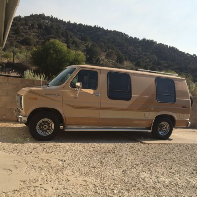 1986 ford braun handicap van sports chalet original miles low 58,500