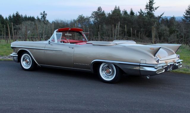 1958 cadillac eldorado biarritz convertible, one of 815 built, frame-up restored