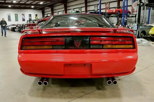 1992 pontiac firebird 70357 miles red coupe 5.0l v8 automatic