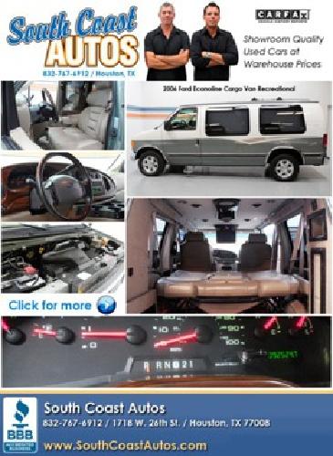 clean 2006 ford econoline recreational van in houston, tx