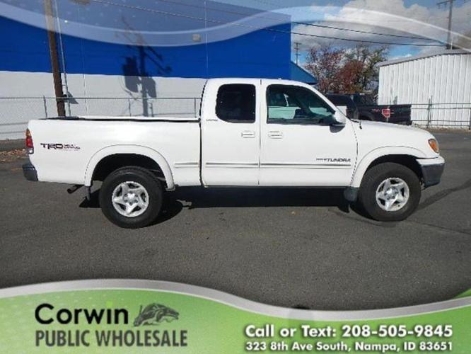 2002 toyota tundra limited v8 4dr access cab limited 4wd sb for sale in nampa, idaho