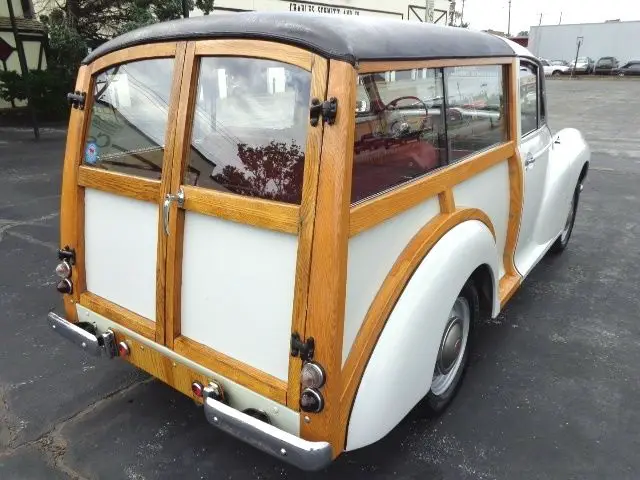 1960 morris minor 1000 traveler "woody" wagon