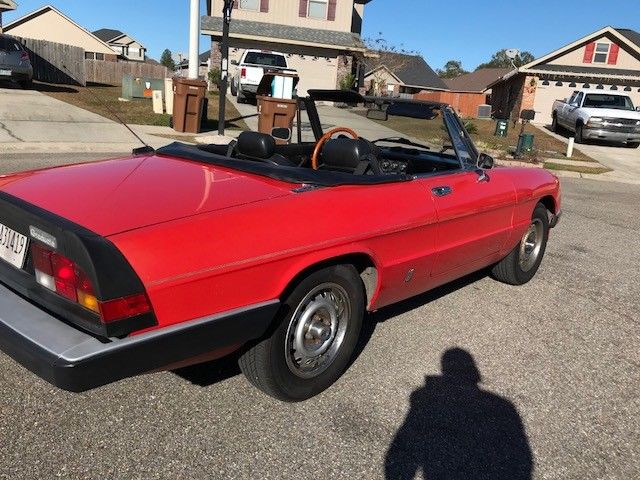 1985 alfa romeo graduate spider
