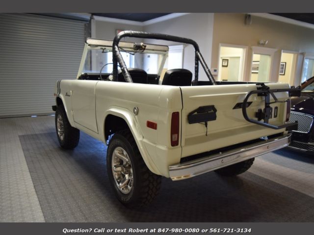 1973 ford bronco custom beach cruiser, 3 speed, 4x4, we finance fl