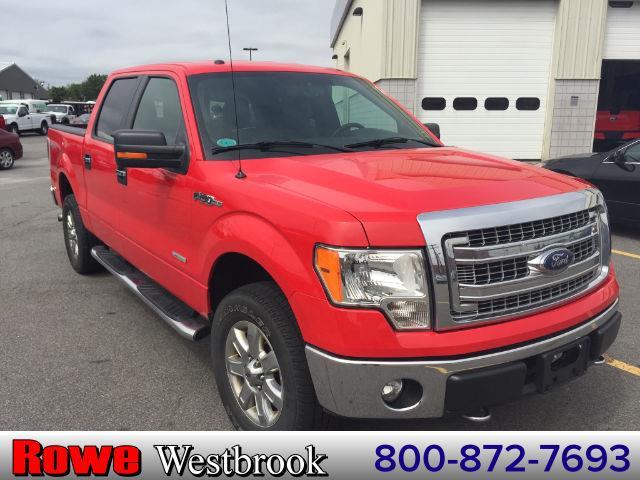 2013 ford f-150 xlt 4x4 xlt 4dr supercrew styleside 5.5 ft. sb for sale in westbrook, maine