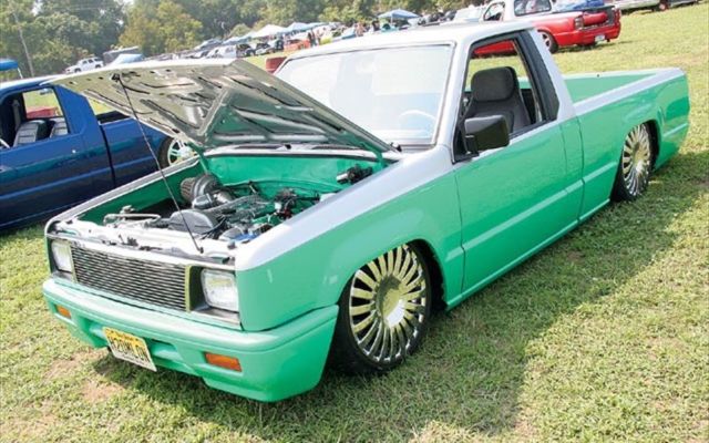 1988 mitsubishi mighty max 4g63t turbo full custom show truck air bagged