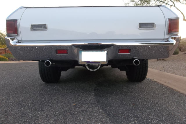 1971 chevy el camino custom 350/350 ps pb custom paint with 4color ghost flames