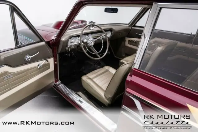 1964 ford fairlane thunderbolt vintage burgundy sedan 427 v8 4 speed manual