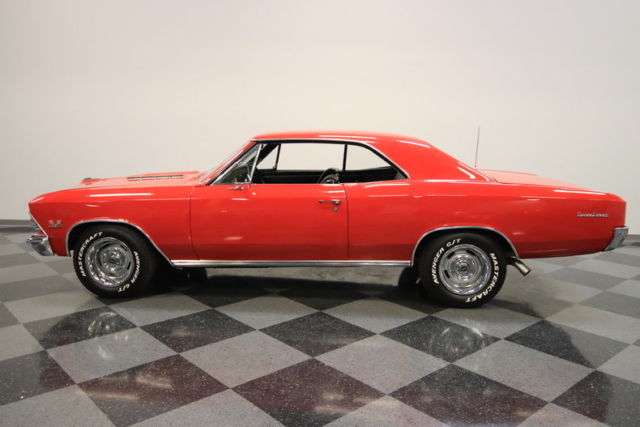 454 v8, 4 spd, 12-bolt, gorgeous red paint, ps & pb, ss tribute, very nice car!