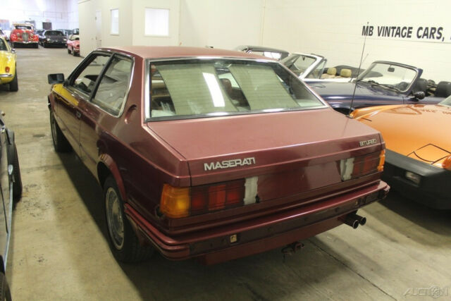 1984 maserati bi turbo coupe no reserve!