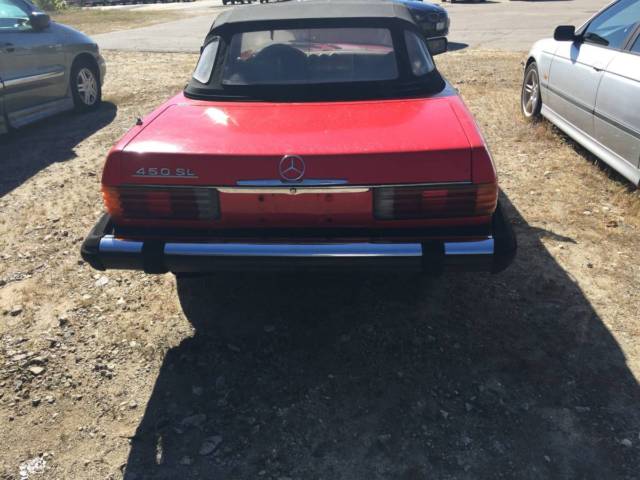 mercedes sl 450 convertible