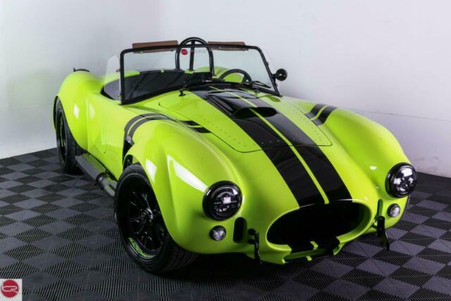 1965 backdraft roadster rt3b gt 427 iconic 480hp t5 birch green black strips
