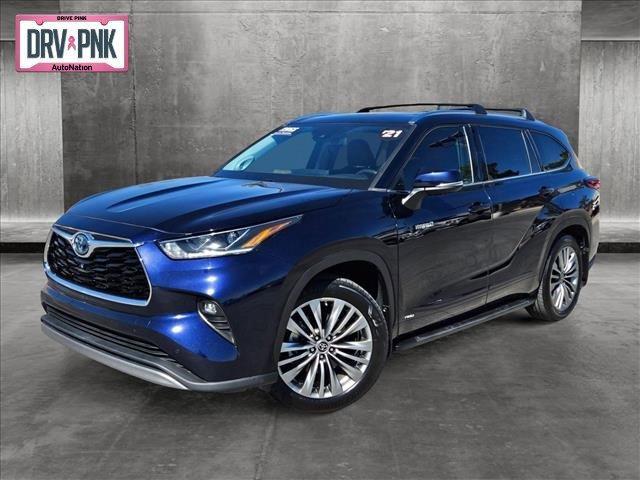 2021 toyota highlander hybrid platinum