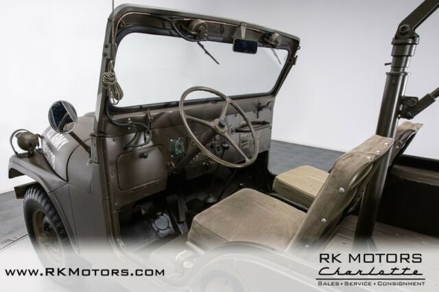 1953 willys m38a1 military jeep olive drab jeep 134ci 4 cylinder 3 speed manual