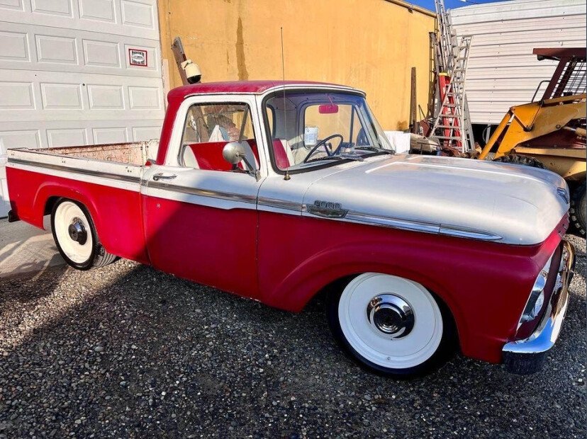 1963 ford f100 2wd regular cab