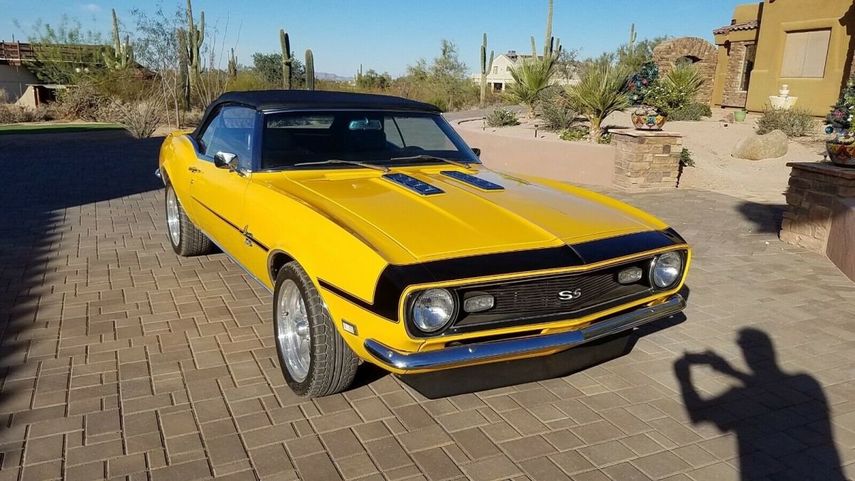 1968 chevrolet camaro ss convertible street rod