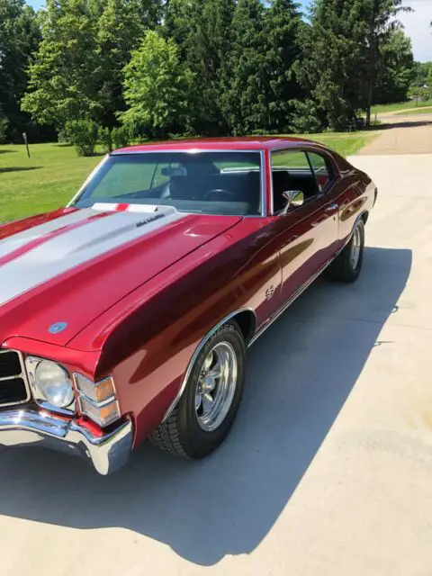 71 chevelle ss 454@.060 (468) 580hp. full restoration/rotisserie. leather int