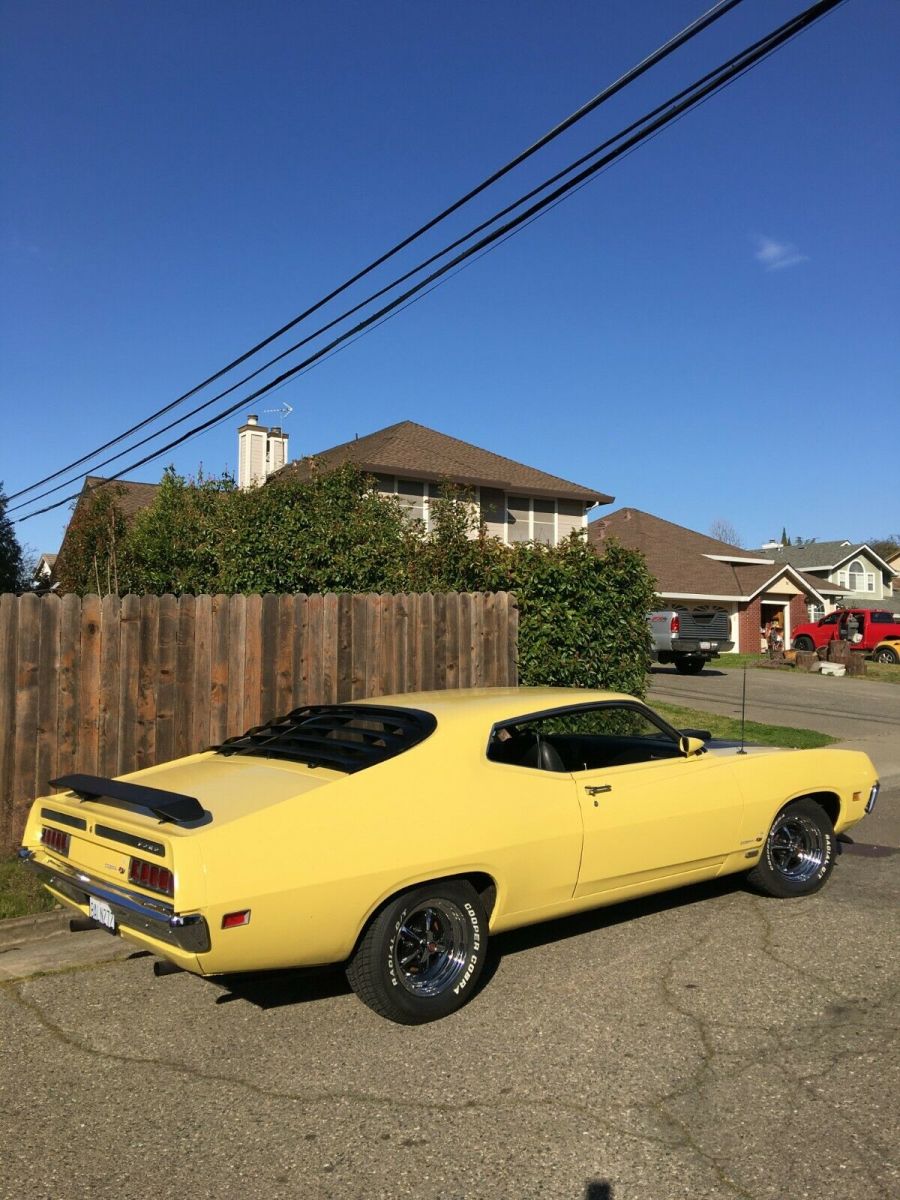 1970 ford torino cobra 429 big block four-speed sportsroof louvers marti report