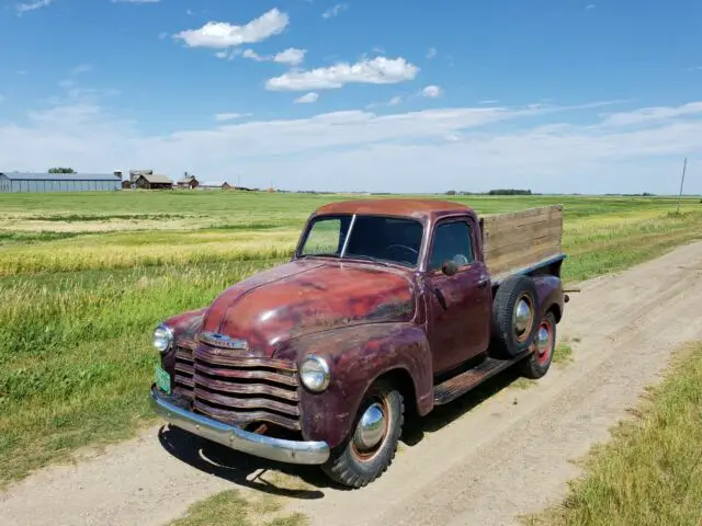 1948 chevrolet 3600 3100 advance design barn find patina all original farm truck
