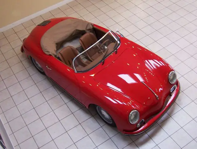 2015 beck speedster amulet red w/ whiskey tan 356 - factory serviced low miles