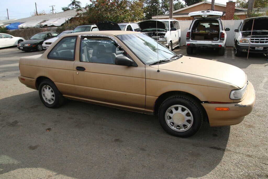 1991 nissan sentra coupe 5 speed manual 4 cylinder no reserve