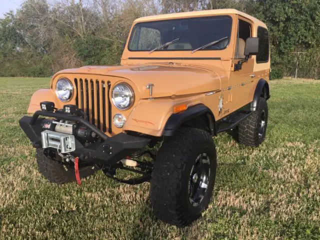 1978 jeep cj7 frame up restored