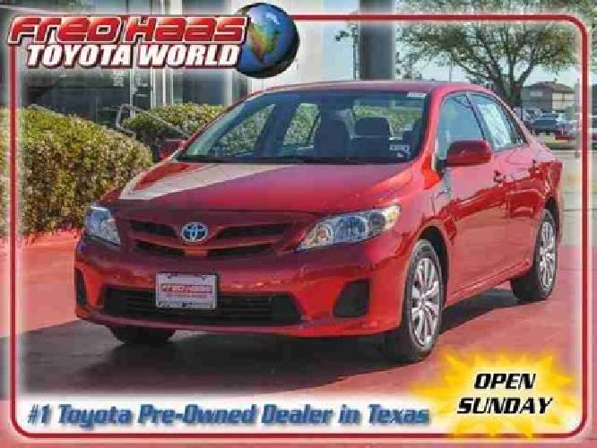 2012 toyota corolla sedan automatic le in spring, tx