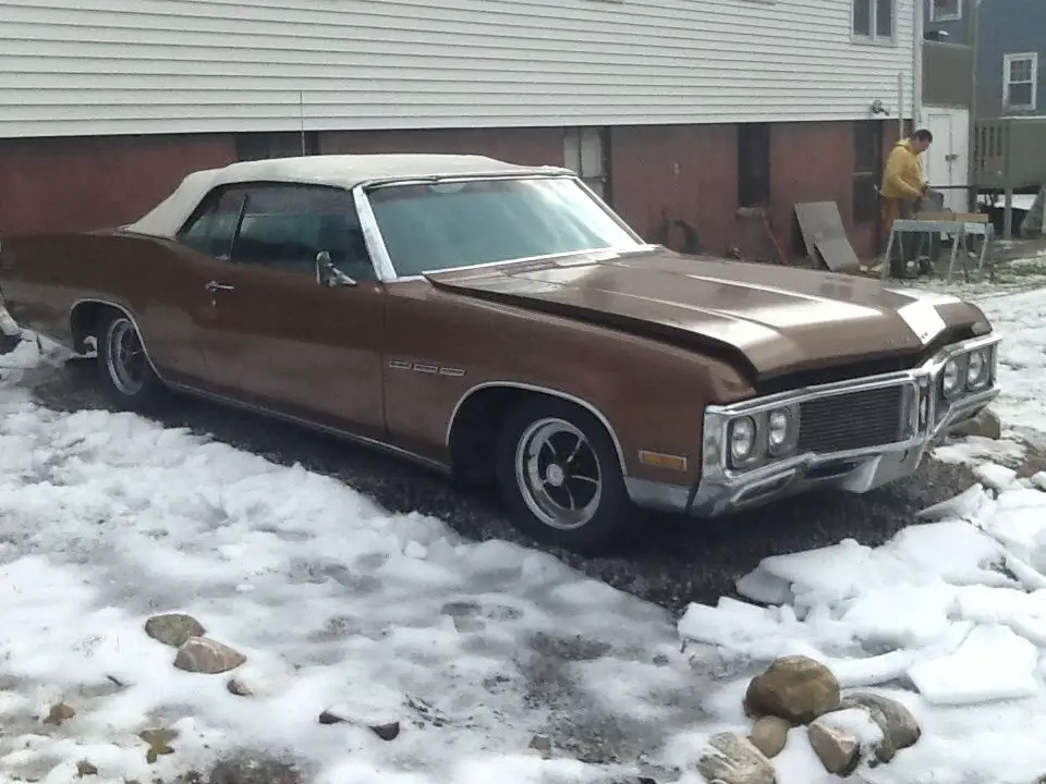 1970 buick lesabre custom convertible 2-door 5.7l