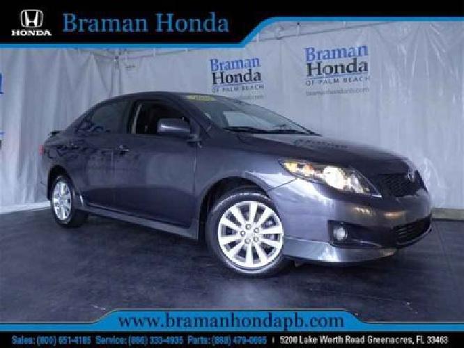 2010 toyota corolla s in greenacres, fl