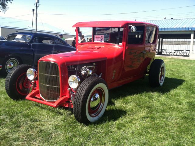 1926 ford model t tudor all steel highboy