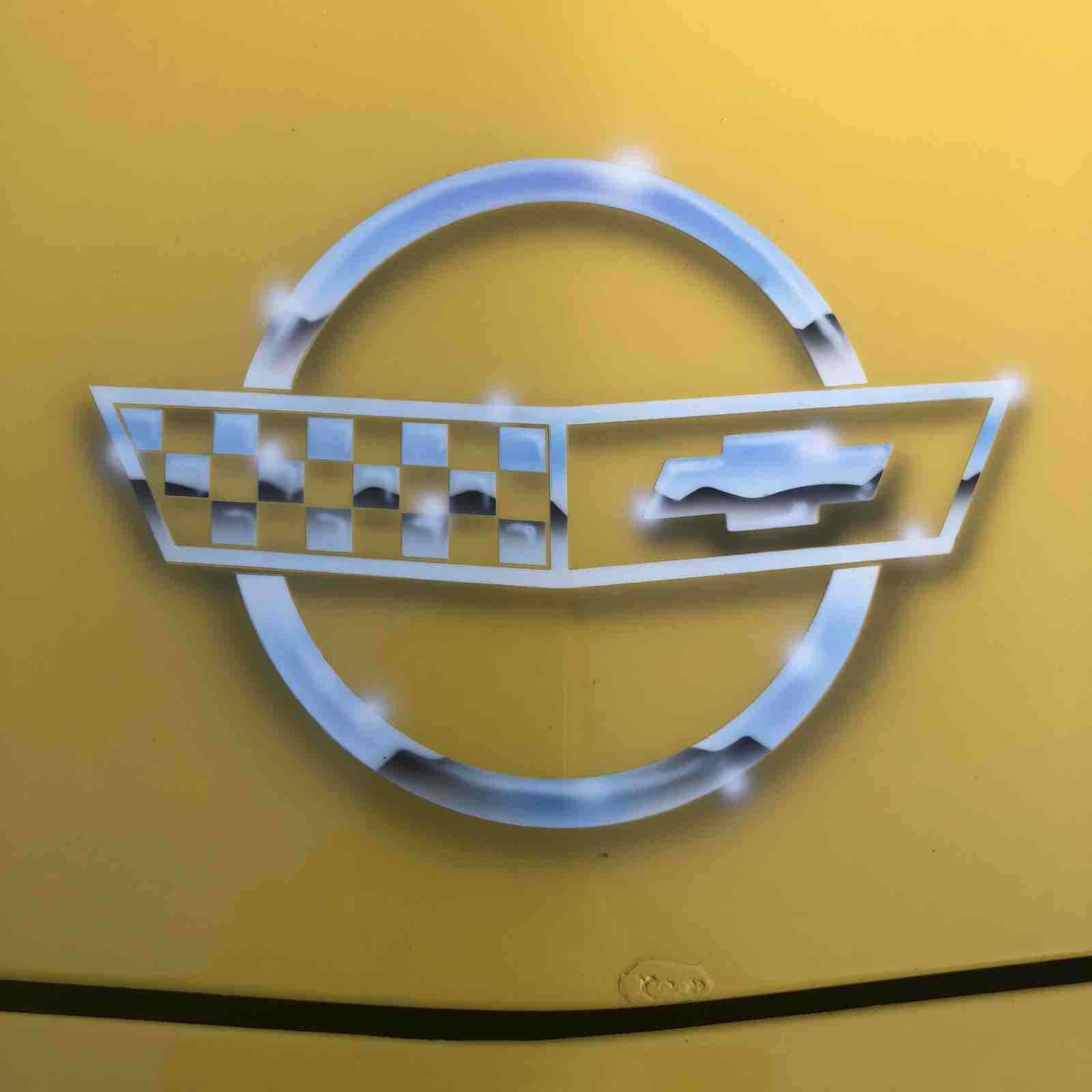 1991 chevrolet corvette lt5 375hp 5.7l rare yellow rwd manual zr-1 racing paint