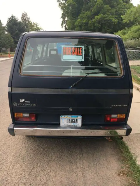 1984 volkswagen vanagon wolfsburg edition