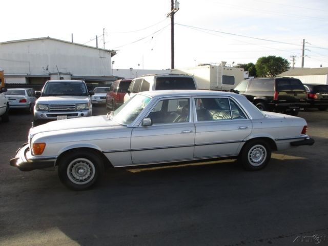 b 1975 mercedes-benz 450sel 4-door sedan 8-cylinder automatic gas no reserve