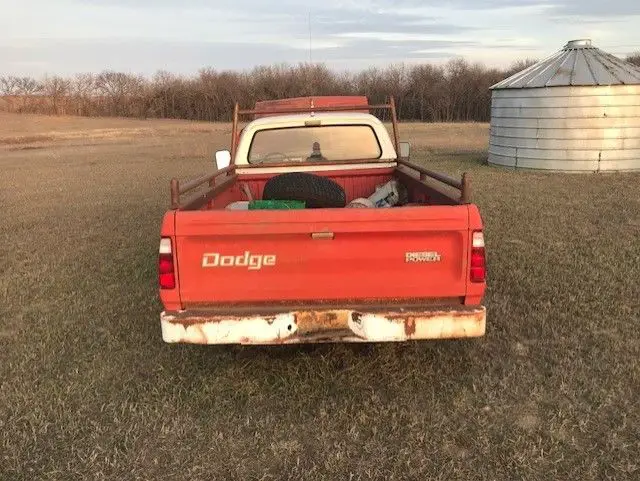1978 dodge d200 diesel - rare truck