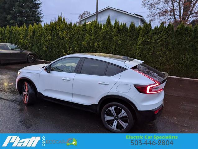 2023 volvo c40 recharge pure electric plus sport utility 4d
